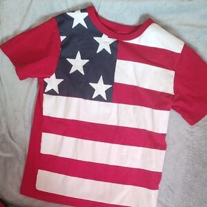 Place, Boys Shirt - Red, White, and Blue